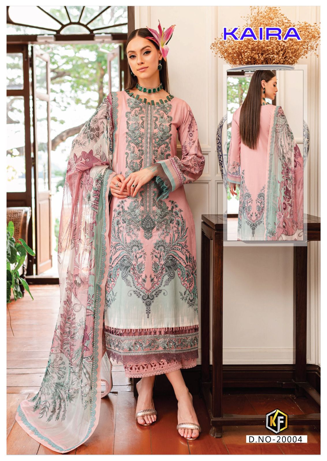 Kaira Vol 20 By Keval Cotton Pakistani Dress Material Wholesalers In Delhi
